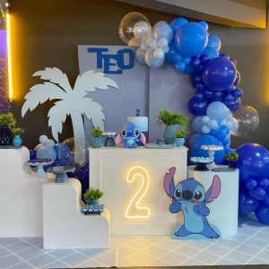 Stitch balonska dekoracija za rojstni dan