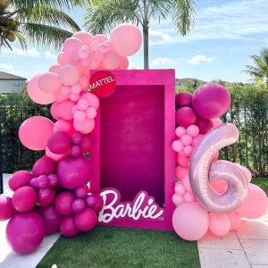 Barbie balonska dekoracija za rojstni dan