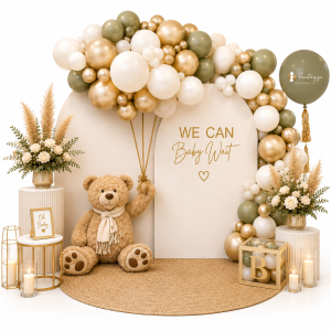 Baby Shower baloni – nevtralna dekoracija