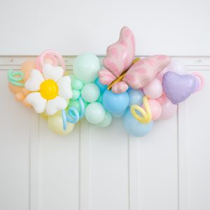 pastelna balonska girlanda