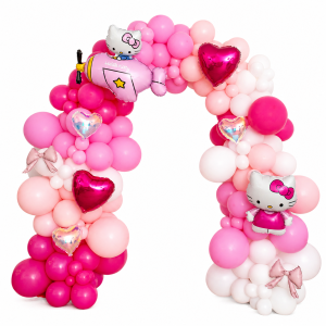 Hello Kitty balonski obok | Dekoracija za rojstni dan